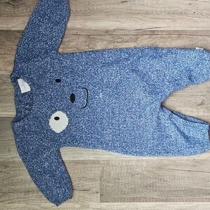 Cuddl Duds Baby sweater jumpsuit romper Size 3 months